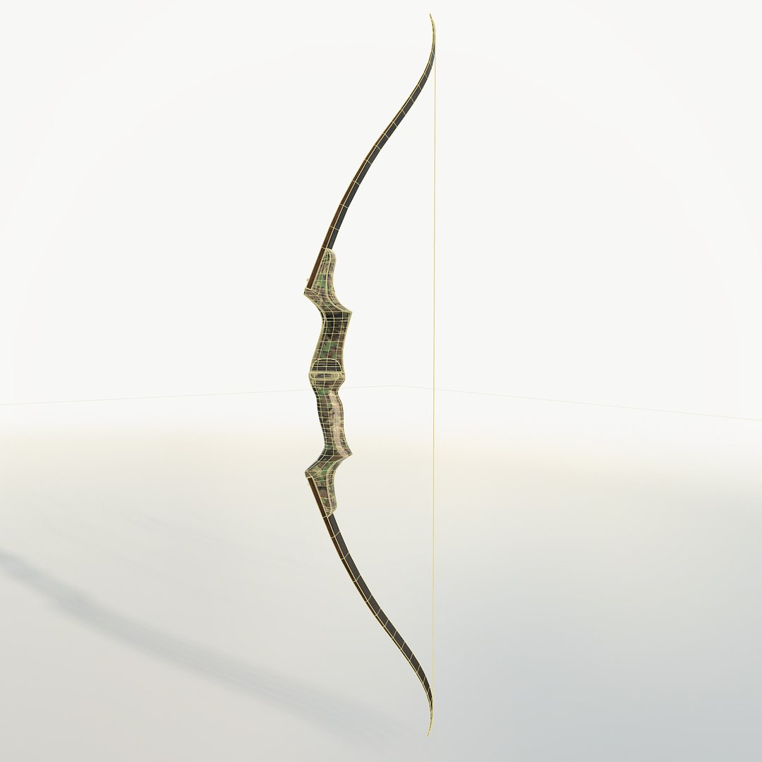 3D Realistic Bow - TurboSquid 1163921