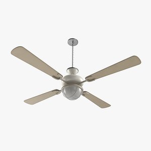 3D ceiling fan model