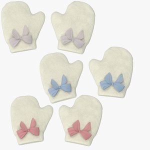 newborn mittens 03 3d max