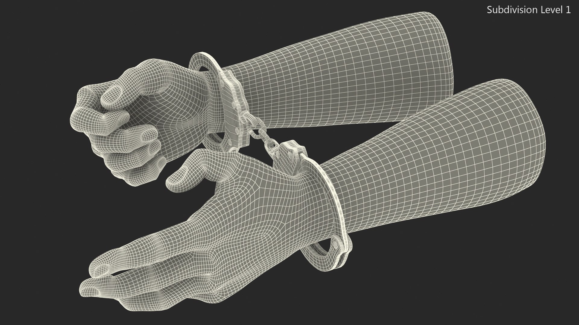 Man Hands with Short Chain Handcuffs 3D https://p.turbosquid.com/ts-thumb/06/YRmBEs/Kb/manhandswithshortchainhandcuffsmb3dmodel019/jpg/1659055153/1920x1080/fit_q87/8c45de0addb0456b12c3bc0c2bfa7eac75d48a46/manhandswithshortchainhandcuffsmb3dmodel019.jpg