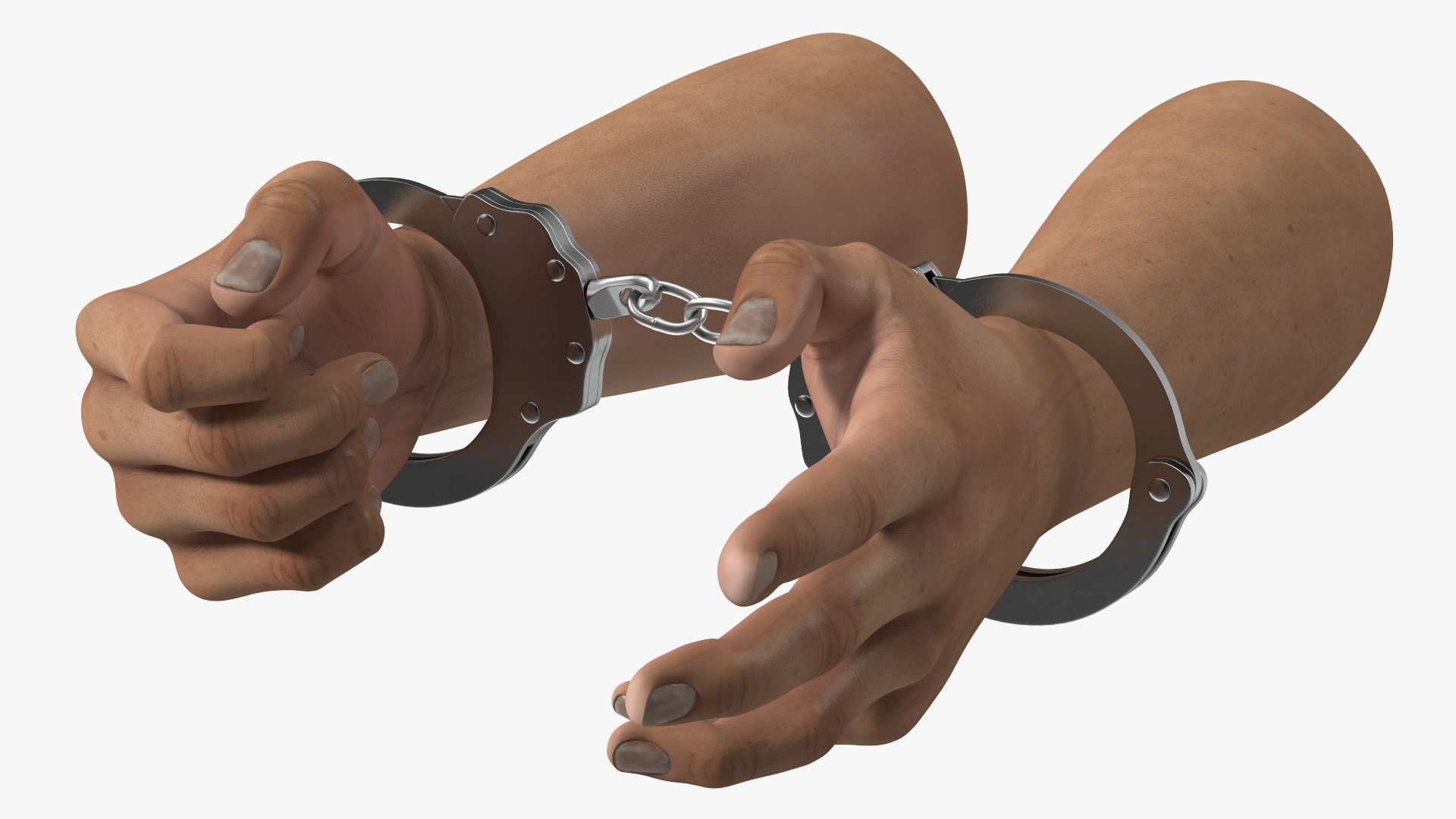 Man Hands with Short Chain Handcuffs 3D https://p.turbosquid.com/ts-thumb/06/YRmBEs/ZL/manhandswithshortchainhandcuffsmb3dmodel008/jpg/1659055120/1920x1080/fit_q87/3f38fefafa24cc875a33795a88bf847775490f70/manhandswithshortchainhandcuffsmb3dmodel008.jpg