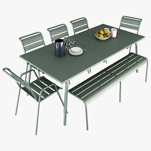 Fermob Monceau Table Chair Set