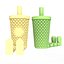3D Articulated Drink Cup model