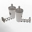 3D Articulated Drink Cup model