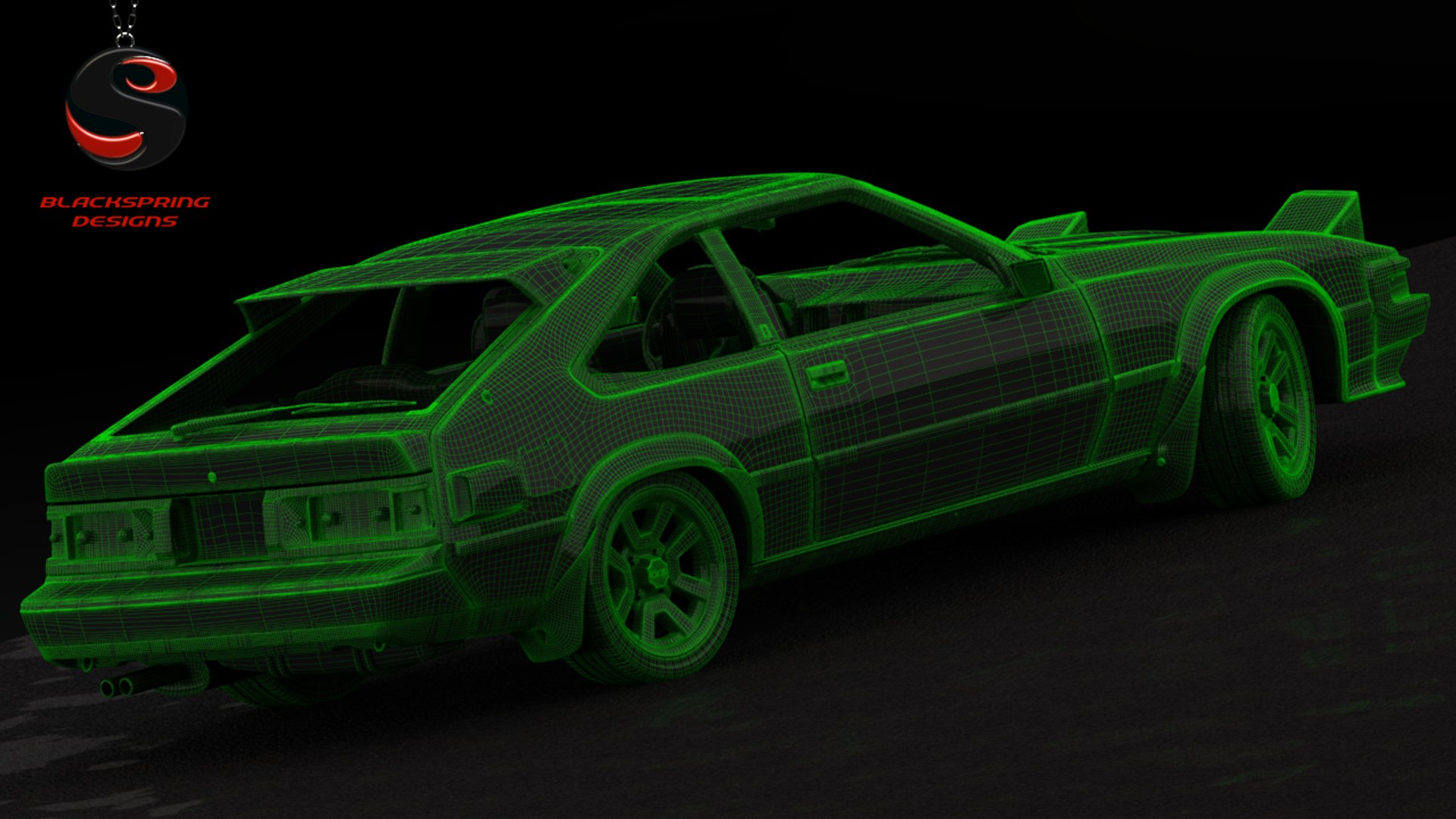 3d Toyota Celica Supra 1984 Model