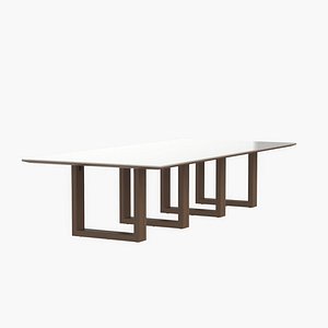 Statement Blends Natural Finishes Conference Table