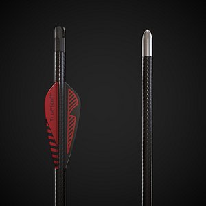 3D model arrow weaponry projectile