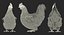 Colección 5 de animales de granja de gran tamaño