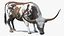 Colección 5 de animales de granja de gran tamaño