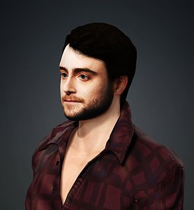 Daniel Radcliffe 3D model