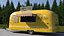 Modern Fish Food Truck Yellow