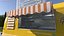 Modern Fish Food Truck Yellow