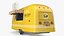 Modern Fish Food Truck Yellow