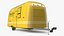 Modern Fish Food Truck Yellow