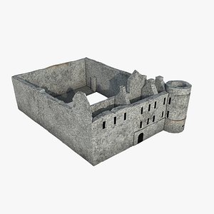 3D model Balvenie Castle