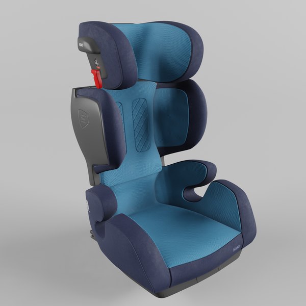 recaro blue car seat
