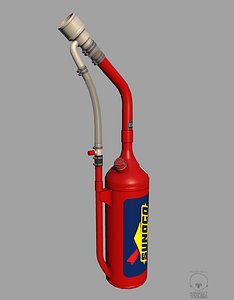 3d nascar gascan gas tank