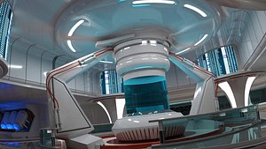 Sci-fi interior