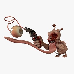 3d human creature