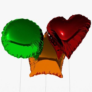 Foil Balloons 3D