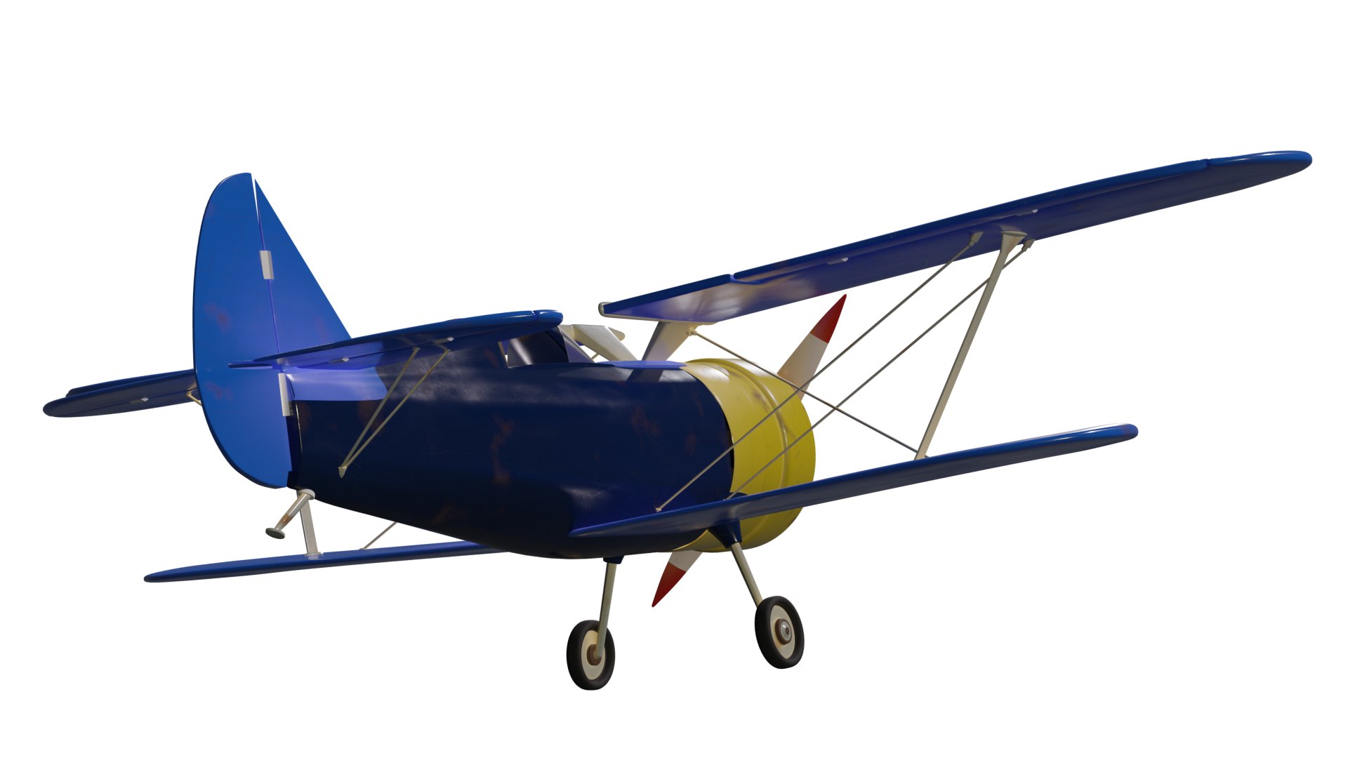 3D Model Single - Engine Aircraft - TurboSquid 2018921