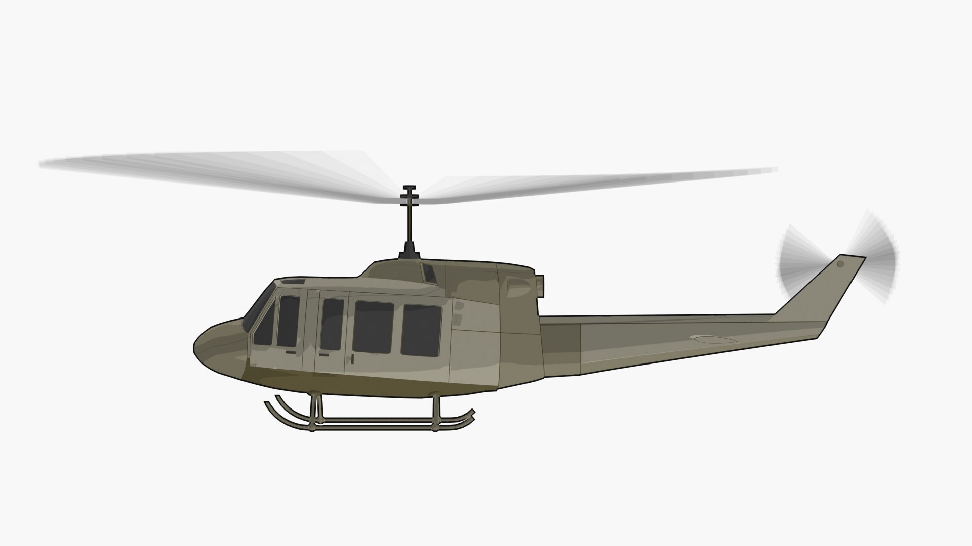 Helicopter 3D model - TurboSquid 1872977