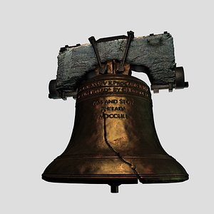 liberty bell 3d model