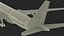 Commercial Airliner Airbus A330-300 Northwest Airlines Rigged for Maya