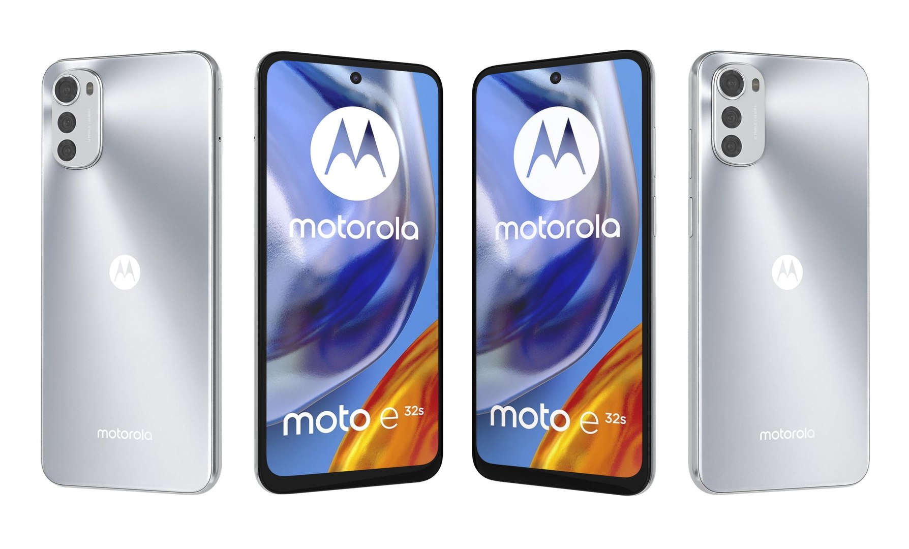 Motorola Moto E32s Silver 3D model - TurboSquid 1923136