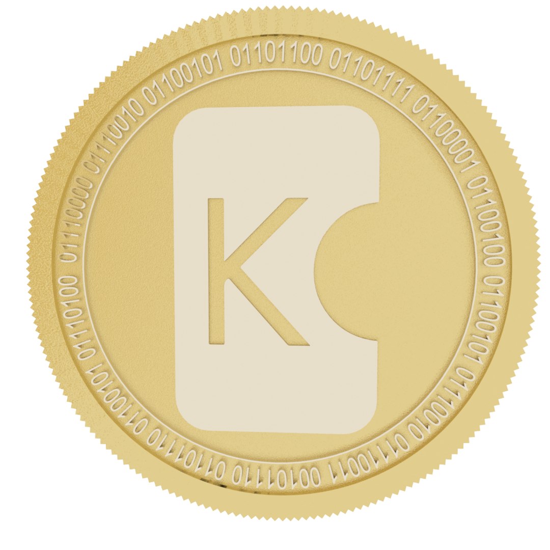 3D model karatgold coin gold - TurboSquid 1497755