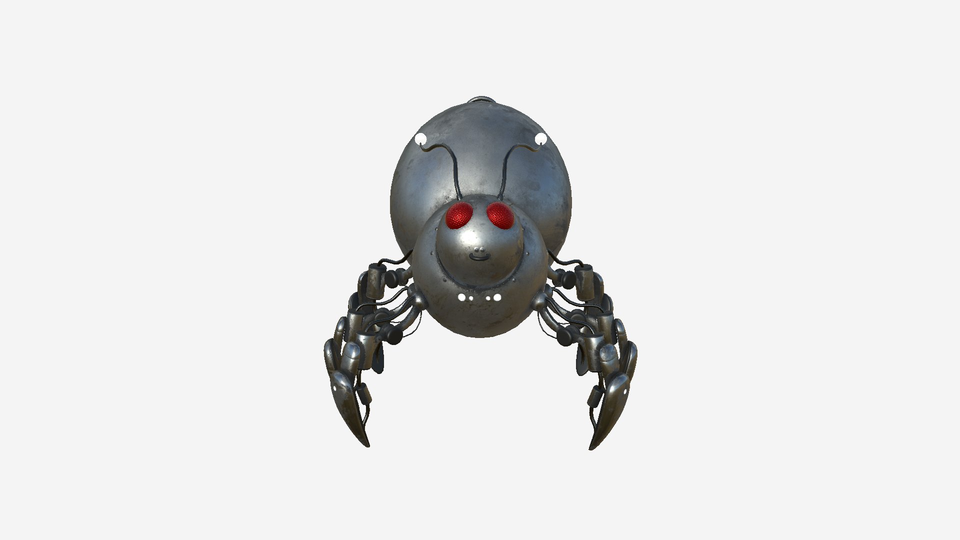 Cute Robot E10 Steel Dark - SciFi Character Design 3D model https://p.turbosquid.com/ts-thumb/07/Hx9fEy/wJ/r102/png/1648552730/1920x1080/fit_q87/c3a2f5699d8130b973495acdaeb79be68c419d0f/r102.jpg