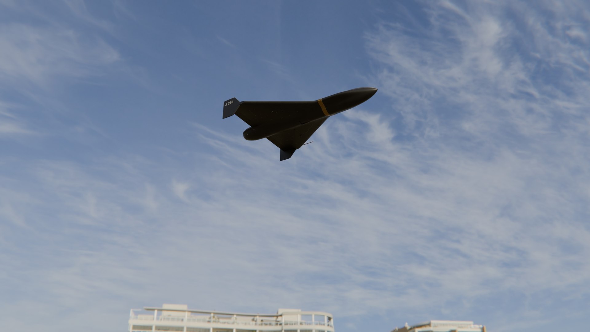 Shahed 238 Jet HESA Iranian Kamikaze Drone Model - TurboSquid 2176587