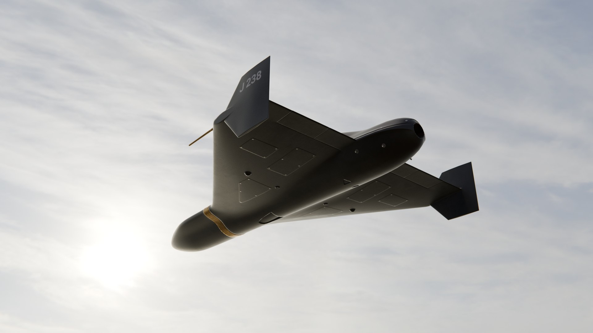 Shahed 238 Jet HESA Iranian Kamikaze Drone Model - TurboSquid 2176587