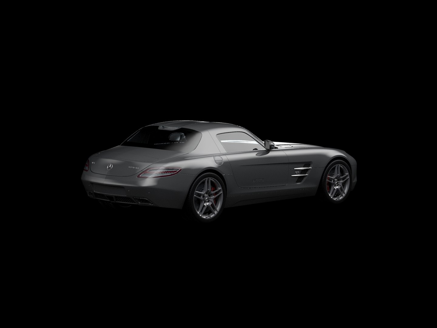 Mercedes Sls 3d Model Turbosquid 1820196