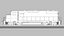 Train Engine - EMD GP38 - Chessie System