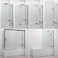Shutters for baths and baths Radaway and Villeroy and Boch set 108