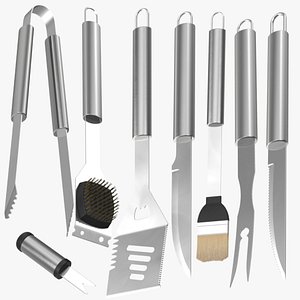 Stainless Steel BBQ Set