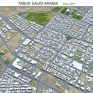 Tabuk Saudi Arabia 3D model