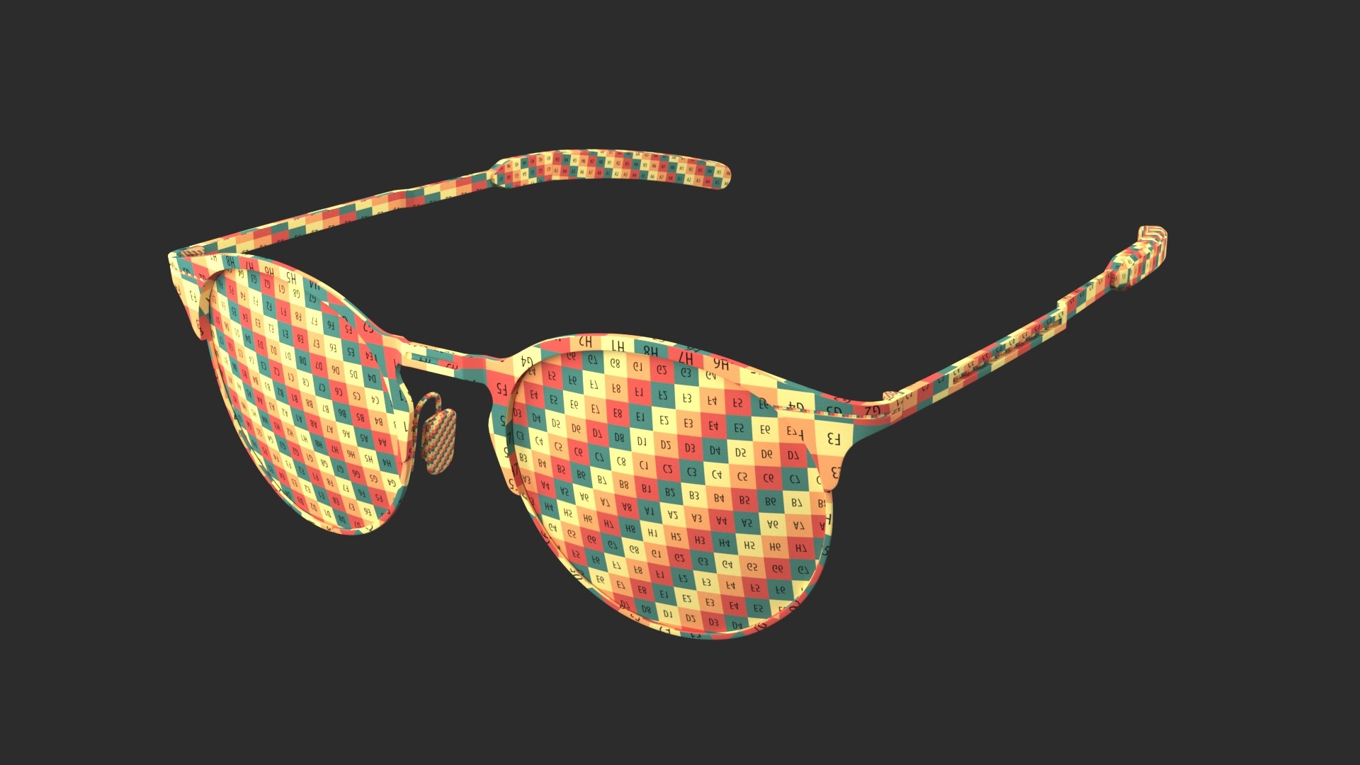 3D Reading Glasses - TurboSquid 2118219
