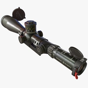 rifle scope covers 3D model