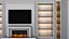 Modern Wall Unit with Fireplace  TV