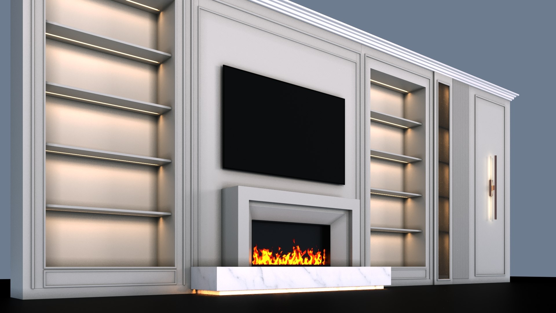 3D Modern Wall Unit with Fireplace  TV https://p.turbosquid.com/ts-thumb/07/ZOeY4m/mD/pics5/jpg/1758332125/1920x1080/fit_q87/cbfdf9d943a5700a1c6f414d26404d61a94b4552/pics5.jpg