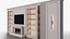 Modern Wall Unit with Fireplace  TV