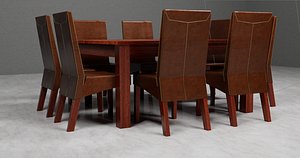 Dining Table 1600x1600 Chairs