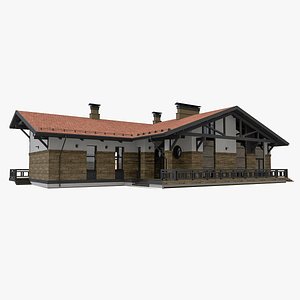 European Modern Timber House