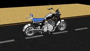 3D model The motorcycle