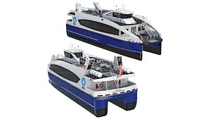 3D New York City Ferry