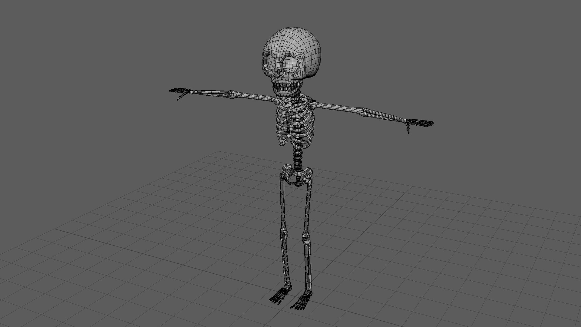 3D model Stylized Cartoon Skeleton - Rigged for Maya https://p.turbosquid.com/ts-thumb/07/pNisxI/jB/wire03/png/1649573578/1920x1080/fit_q87/90927247af2dd4858d301710f1a4b9ae5acf4cd7/wire03.jpg