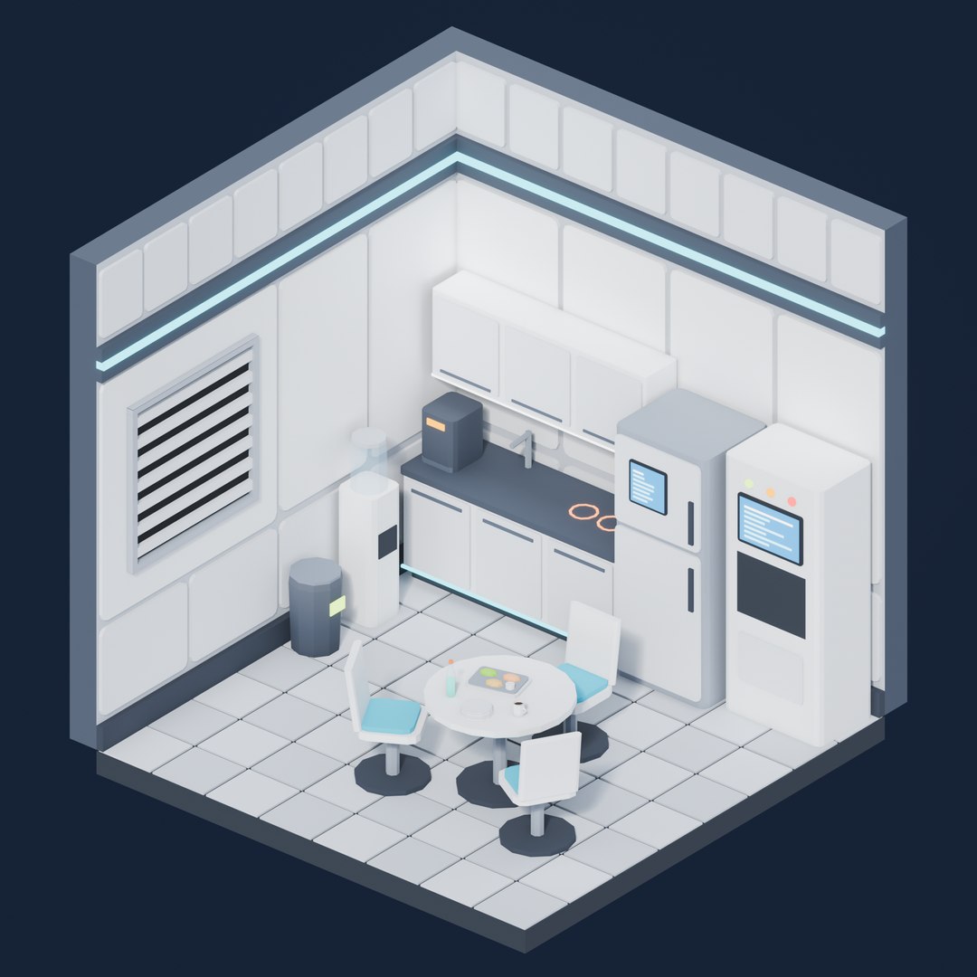 3D Low Poly Sci-Fi Rooms Pack model https://p.turbosquid.com/ts-thumb/07/uNXkFl/FO/room_06_kitchen_mess/png/1793452588/1920x1080/fit_q87/774d236be6ed5d8d23c6f0fe558053b930675a22/room_06_kitchen_mess.jpg