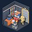 Low Poly Sci-Fi Rooms Pack